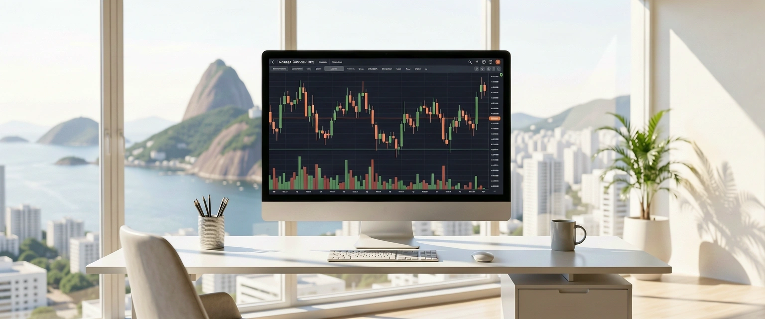 Ambiente de análise financeira Sora Tobago